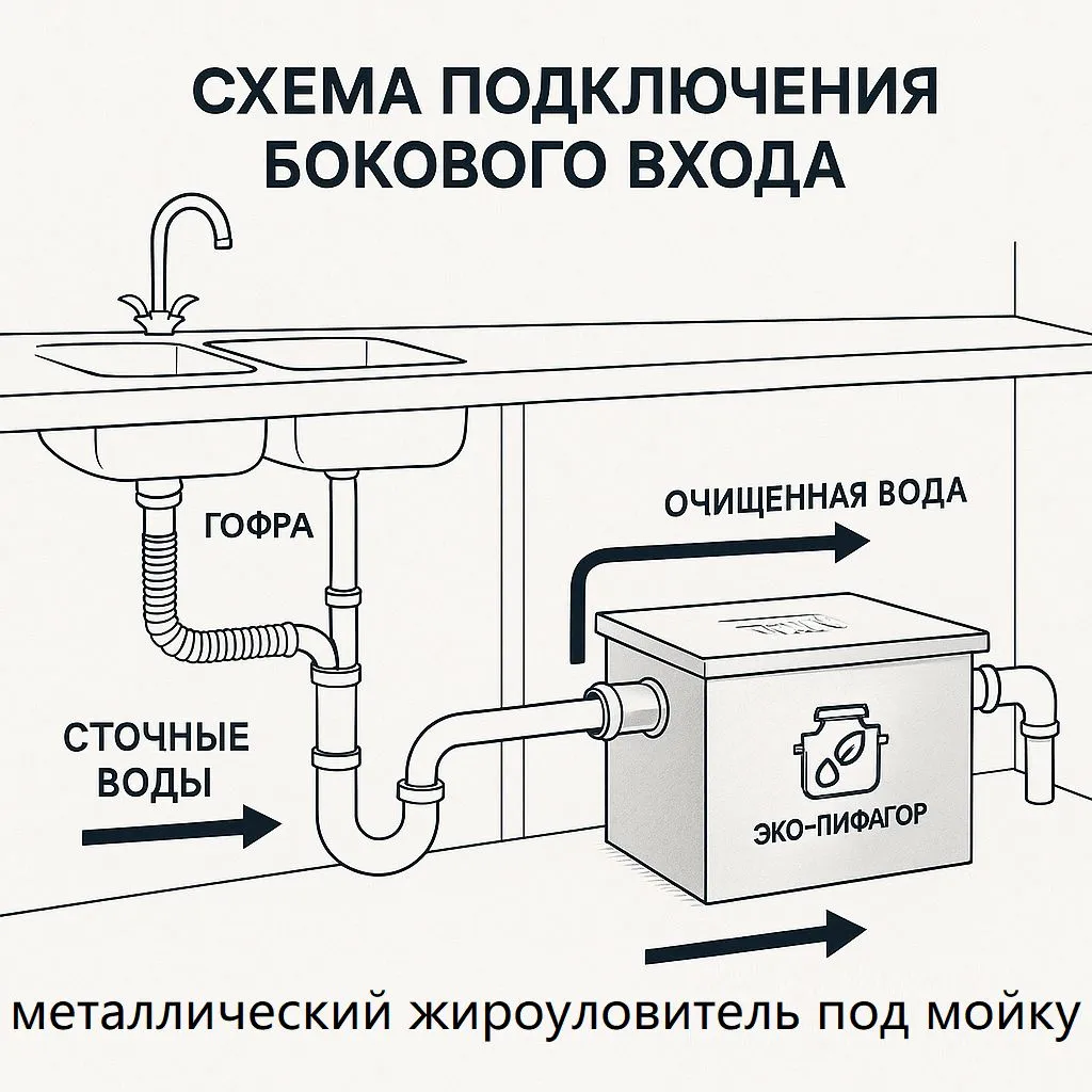 Жироуловитель под мойку СТ 0,5 40