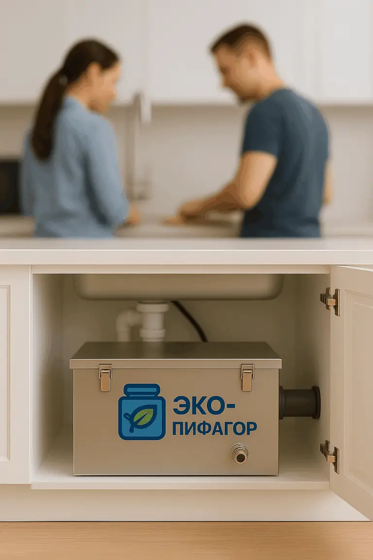 жироуловитель под мойку для кухни